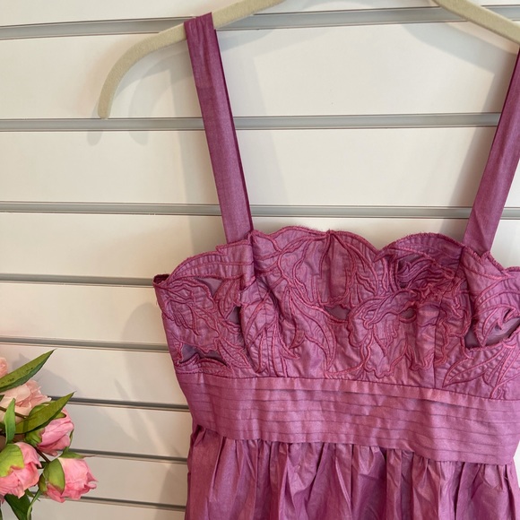 Adrianna Papell metallic dress like new❤️ - Picture 8 of 15